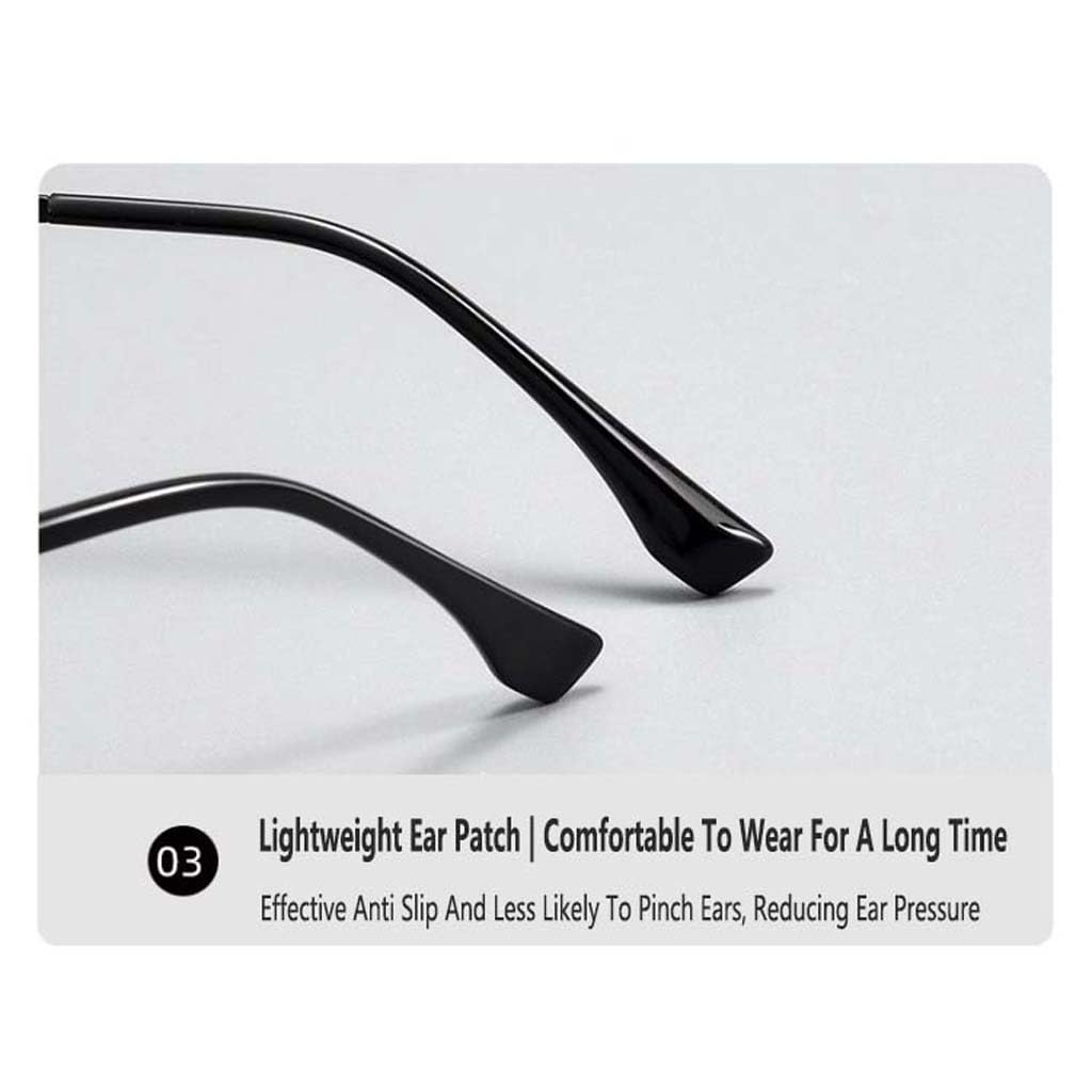 WZX Gafas de Lectura para computadora con luz Anti-Azul para Hombres, luz Anti-Azul, antirreflejo, Anti-cansancio Ocular, Anti-UV, Mejor sueño, Adecuado para Pantalla/TV/Tableta/teléfono Inteligente