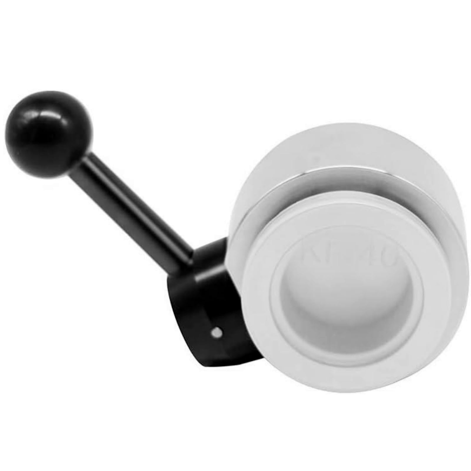 Valvola in linea in acciaio inox 304, valvola a sfera manuale con maniglia a leva, raccordi per vuoto ISO-KF/NW, 1 pezzo per un controllo sicuro ed efficiente dei fluidi