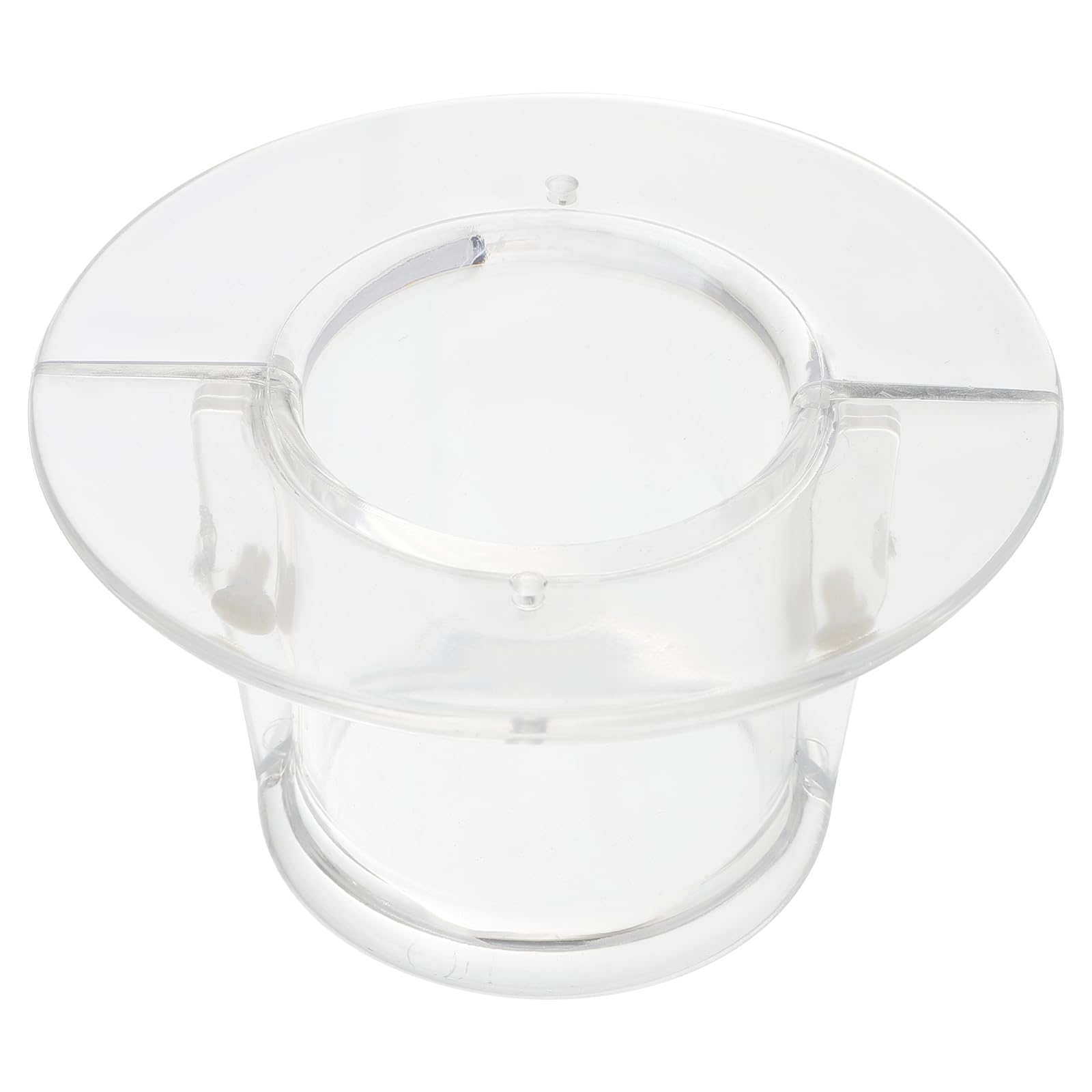 POPETPOP Bird Cone Collar : Bird Recovery Collar Acrylic Protective Neck Cover Anti Bite Neck Collar for Lovebirds Parakeet Cockatiel ()