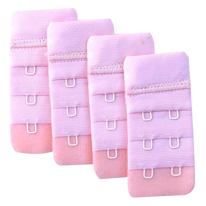 Bra hook extender Soft and Comfortable Bra Strap Extender Bra Hooks for Women-Bra Hook and Eye-Bra Hook Extender Combo (Free Size) Pack of 4-image-10