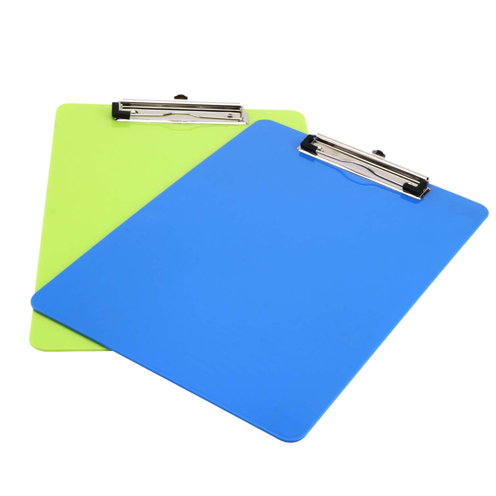 PINGEUI 12 PCS 6 Colors A4 Size Plastic Clipboard, Clip Boards with Hanging Hole Colourful Clipboard for Files and Documents - Image 4
