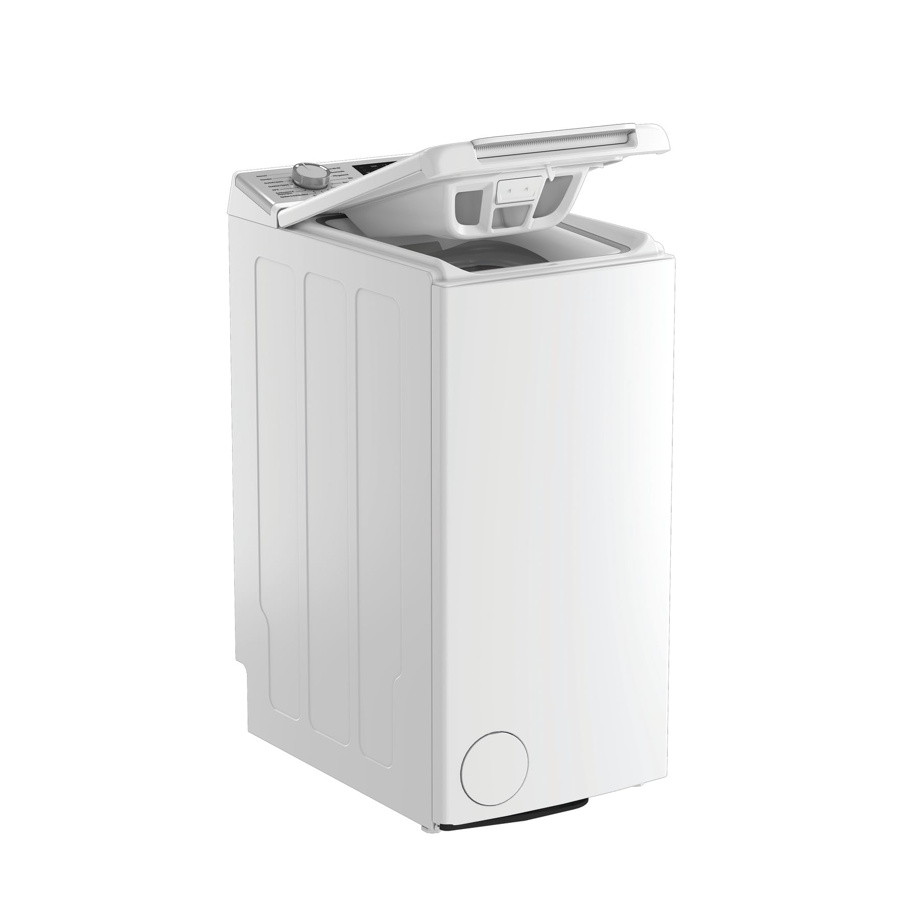 Bauknecht TLBK 6B S FF Waschmaschine, 6 kg, 1200 U/min, Toplader, Antiflecken 20°, FreshFinish Dampffunktion, Aqua Saver, Inverter-Motor, Soft Opening, Weiß