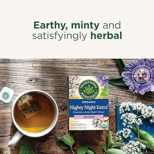 Traditional Medicinals 032917002198 Tea, Organic Nighty Night Extra, Promotes A Good Night'S Sleep thumb #2