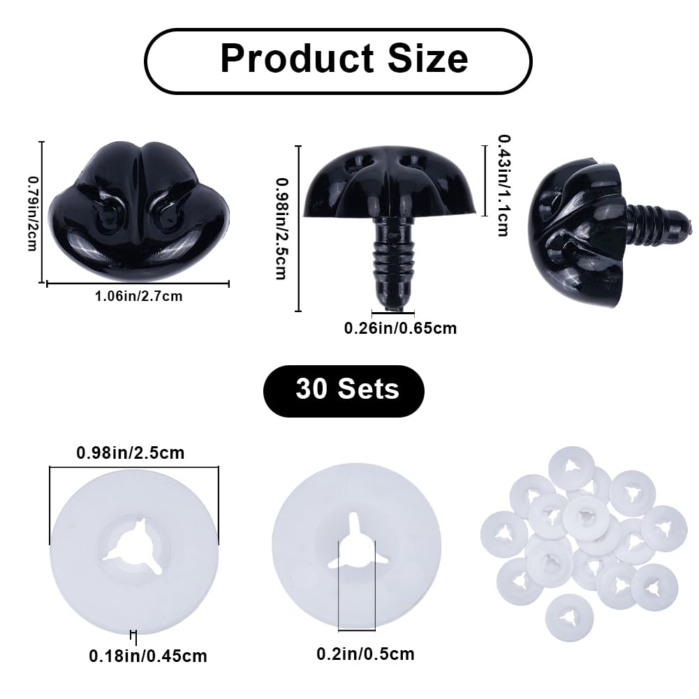 Set 773 Pezzi Occhi E Nasi Sicurezza Per Bambole - Occhi Per Amigurumi E Peluche - Foto 2