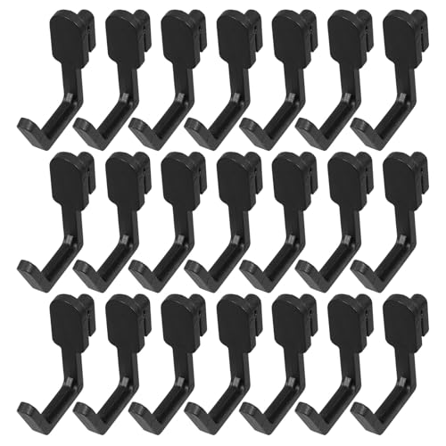 Ipetboom 40pcs J Hooks Pegboard Hooks for Pegboard Accessories Wall Storage Organizer Kitchen Garage Industrial Use