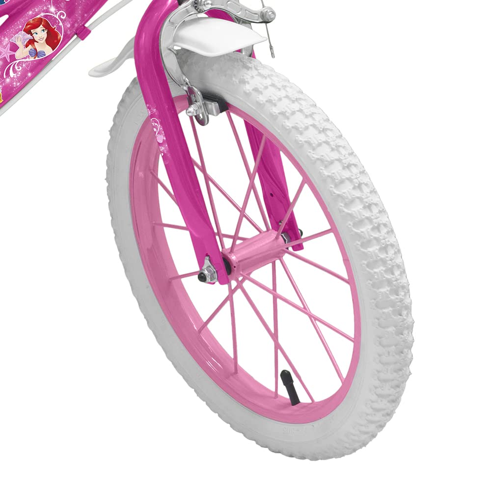 Huffy, Bicicletta 14 pollici Disney Princess Girls, Rosa, One size
