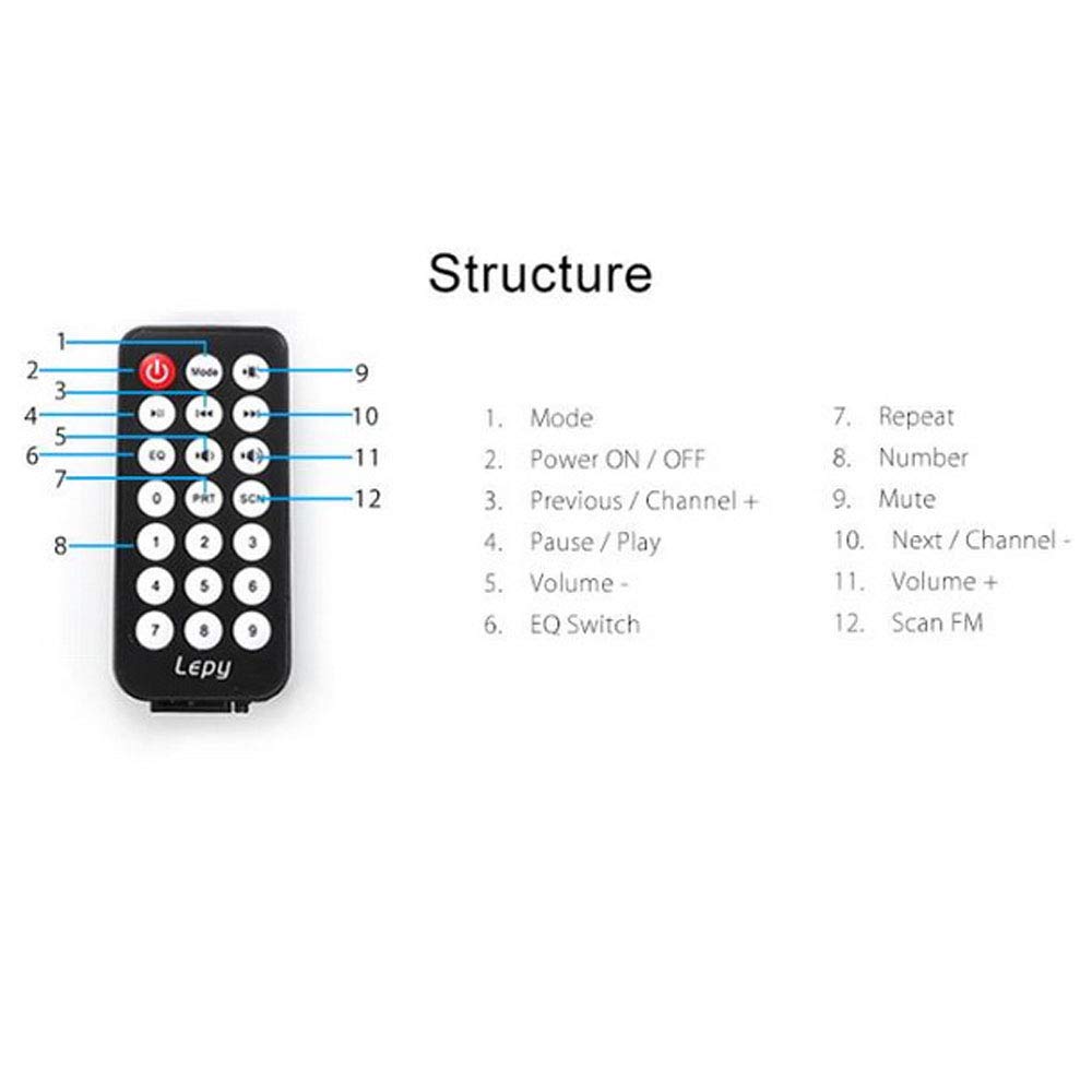PolarLander Bluetooth HiFi Digital Amplificateur stéréo 4 canaux puissant son compatible avec haut-parleur ordinateur moto