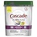 Cascade Platinum Plus Dishwasher Detergent Actionpacs, Lemon, 70 Count