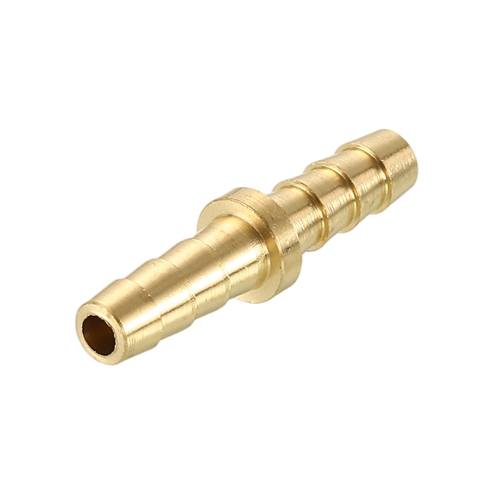 Rebower 1 Pack Brass Hose Barb to Adapter, 1/8" Barb x 1/8" for Industrial, Automotive, Fluid Transfer, Home Gardening, Water Treatment