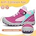 Mishansha Kids Hiking Boots Toddler Girls Boys Hiking Shoes Water-Resistant Anti-Collision Non-Slip Athletic Outdoor Trekking Boots