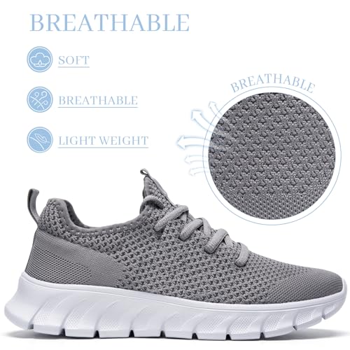 Image of Running Shoes for Men Womens Walking Tennis Gym Sneakers Slip On Comfortable Lightweight Athletic Workout Fashion Sports Shoes