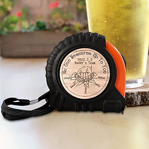 Cinta métrica personalizada para papá 10 ft retráctil miniatura 3
