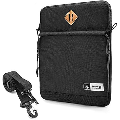 tomtoc Tasche für 12,9-Zoll iPad Pro M2&M1 (6/5/4/3 Generation) 2022-2018, Tablet Schultertasche für Magic Keyboard, Power Adapter, AirPods, iPad Zubehör, Kompatibel mit Surface Pro, Surface Laptop Go Cover