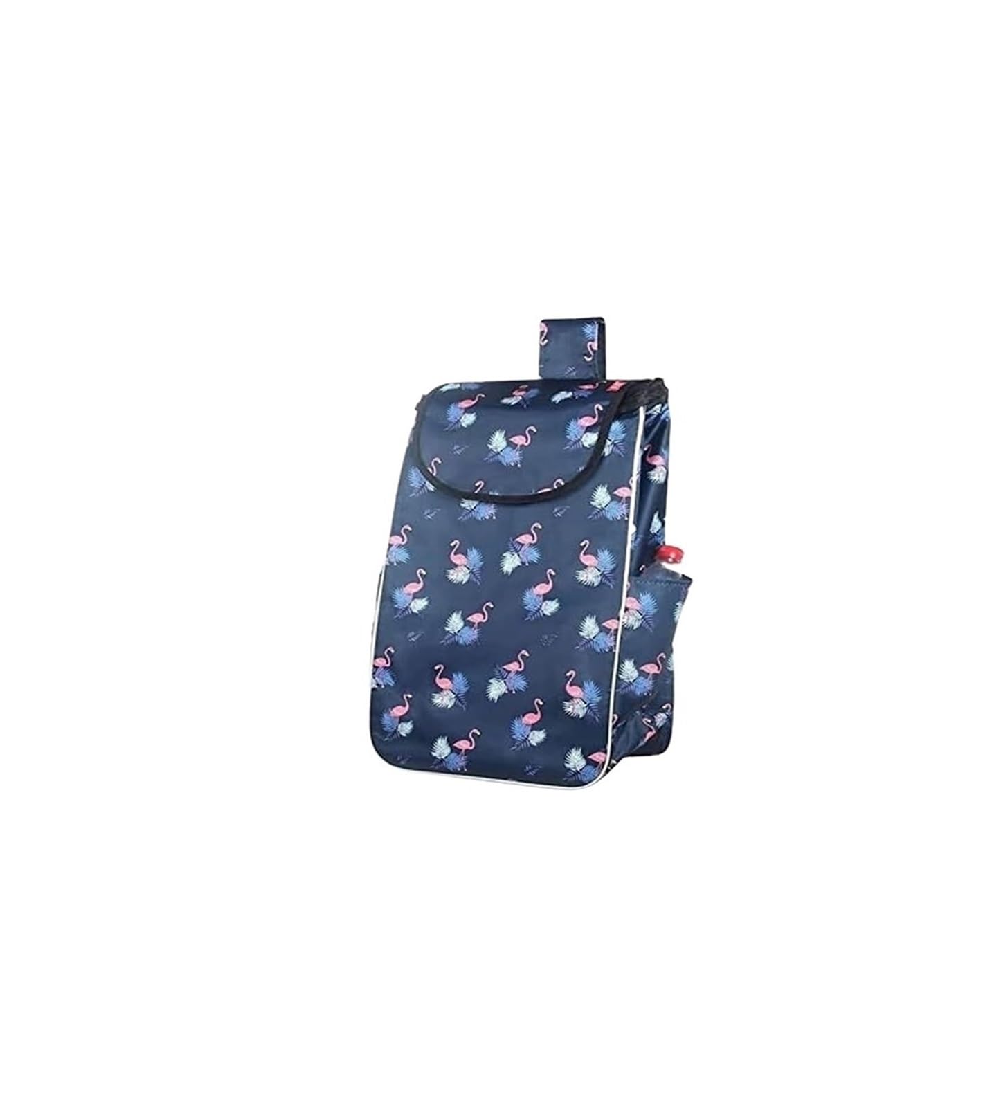 Fgjsfhrdtu Multicolor Folding Oxford Cloth Shopping Cart, Portable Spare Bag