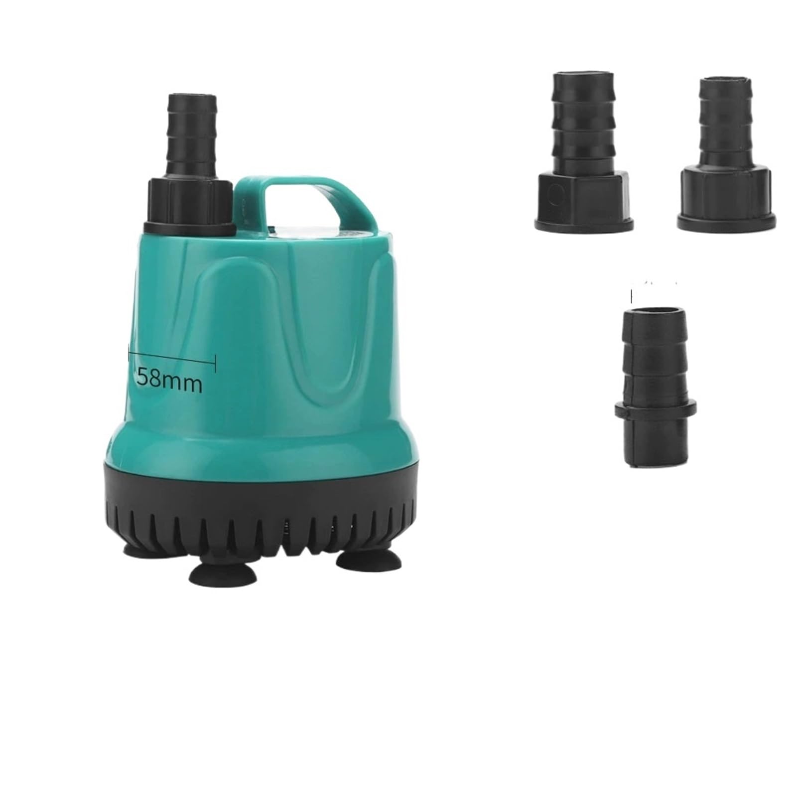 5/8/18/25/40/60/90W Fish Tank Dolna pompa zanurzeniowa filtr dolny cichy ssący (EB-A2500 60W)