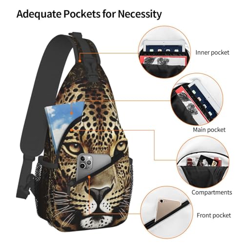 Bolso Pequeño Tipo Sling para Senderismo Unisex miniatura 4