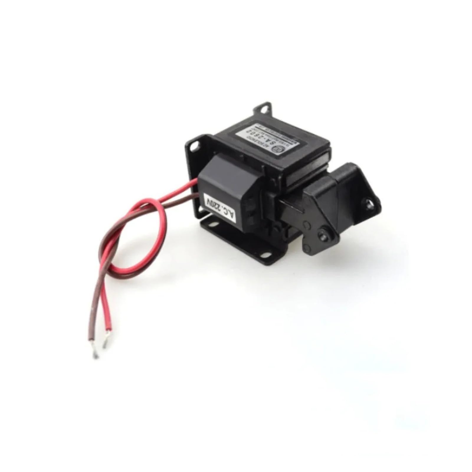 SA-2602 AC220V/110V Stroke 15mm Tractive Solenoid Electromagnet 2KG 20N Force(AC220V)