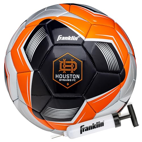 Image of Franklin Sports Official MLS Team Soccer Balls - Official Size 5 Soccer Balls - Regulation Size + Weight Soccer Ball for Kids + Adults - Boys + Girls Soccer Ball - Air Pump Included
