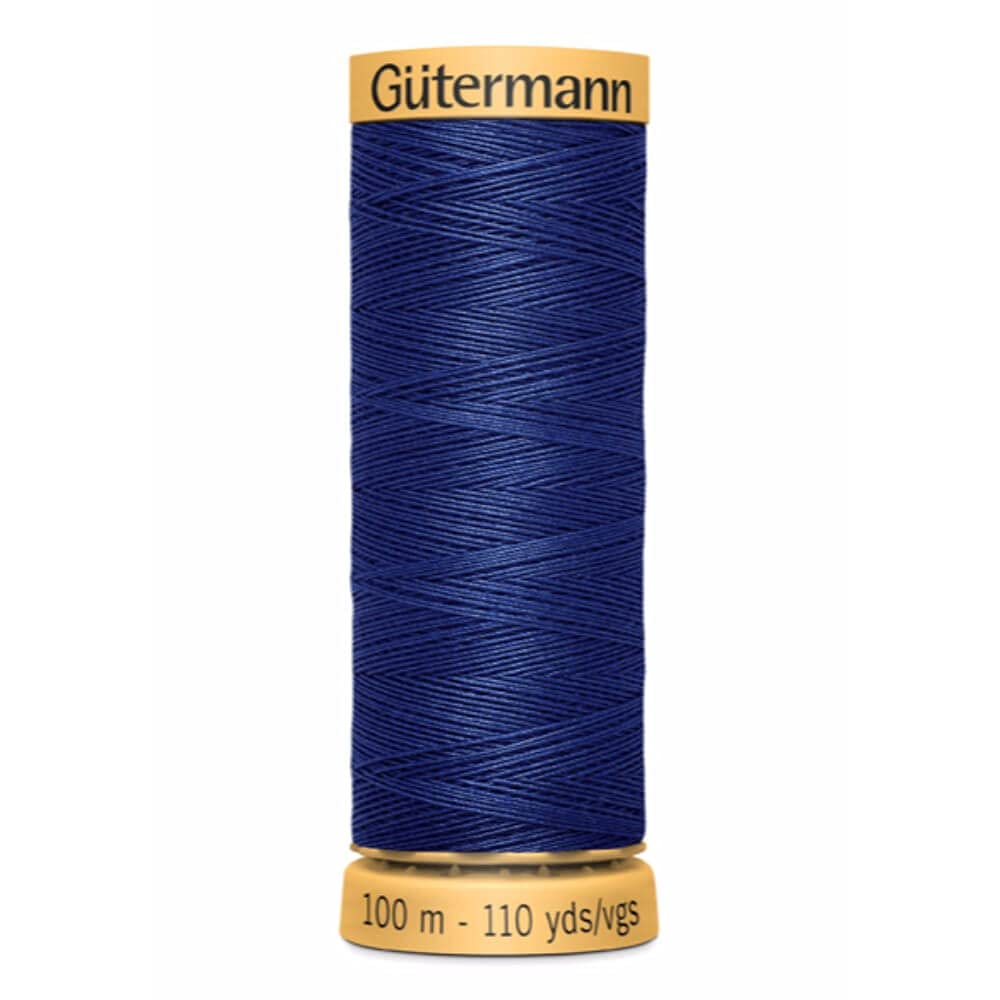 Gütermann GNE50-5123 Sewing Thread Cotton 5123 Blue 100m