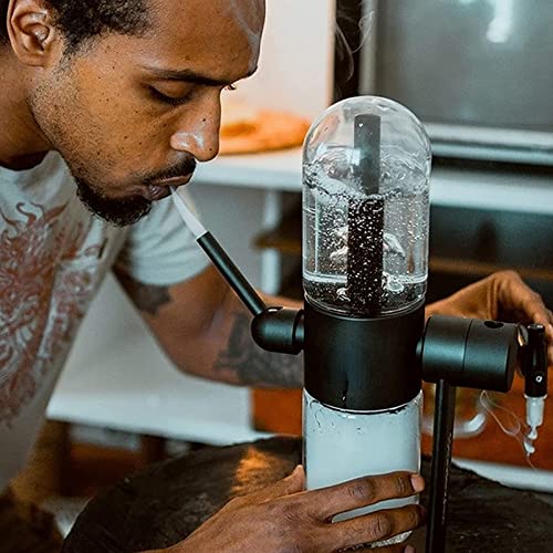 LBWF Gravity Rotating Shisha, 15 Zoll Gravity Shisha Komplettset, 360 Grad Drehbare Transparente Glas-Shisha Mit… – Bild 7