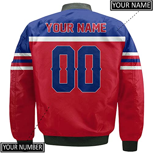 Custom Baseball Varsity Bomber Jackets Personalized Lightweight Windbreaker Coat Name Number Logo for Men Women3