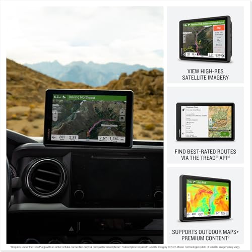 Image of Garmin Tread 2 - Overland Edition, Rugged 8-inch All-Terrain Navigator for Off-The-Grid Travels