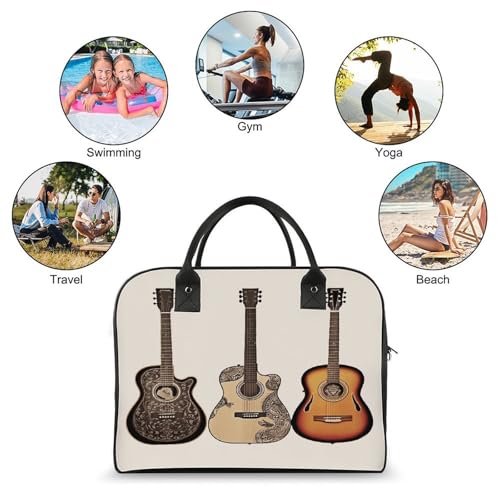 Maletín ligero para laptop estilo guitarra miniatura 4
