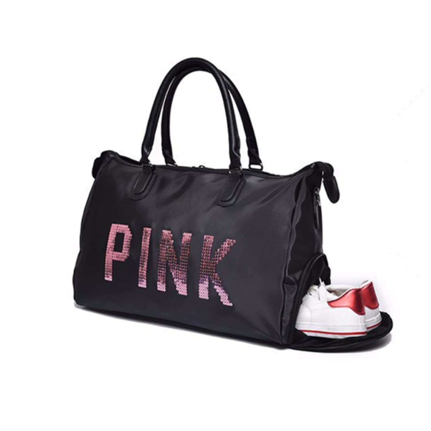 Sequin Ladies Travel Bag Handbag Men Duffel Bags Fitness Pack Messenger Packs Waterproof Woman Mountaineering Bag Yoga Bag