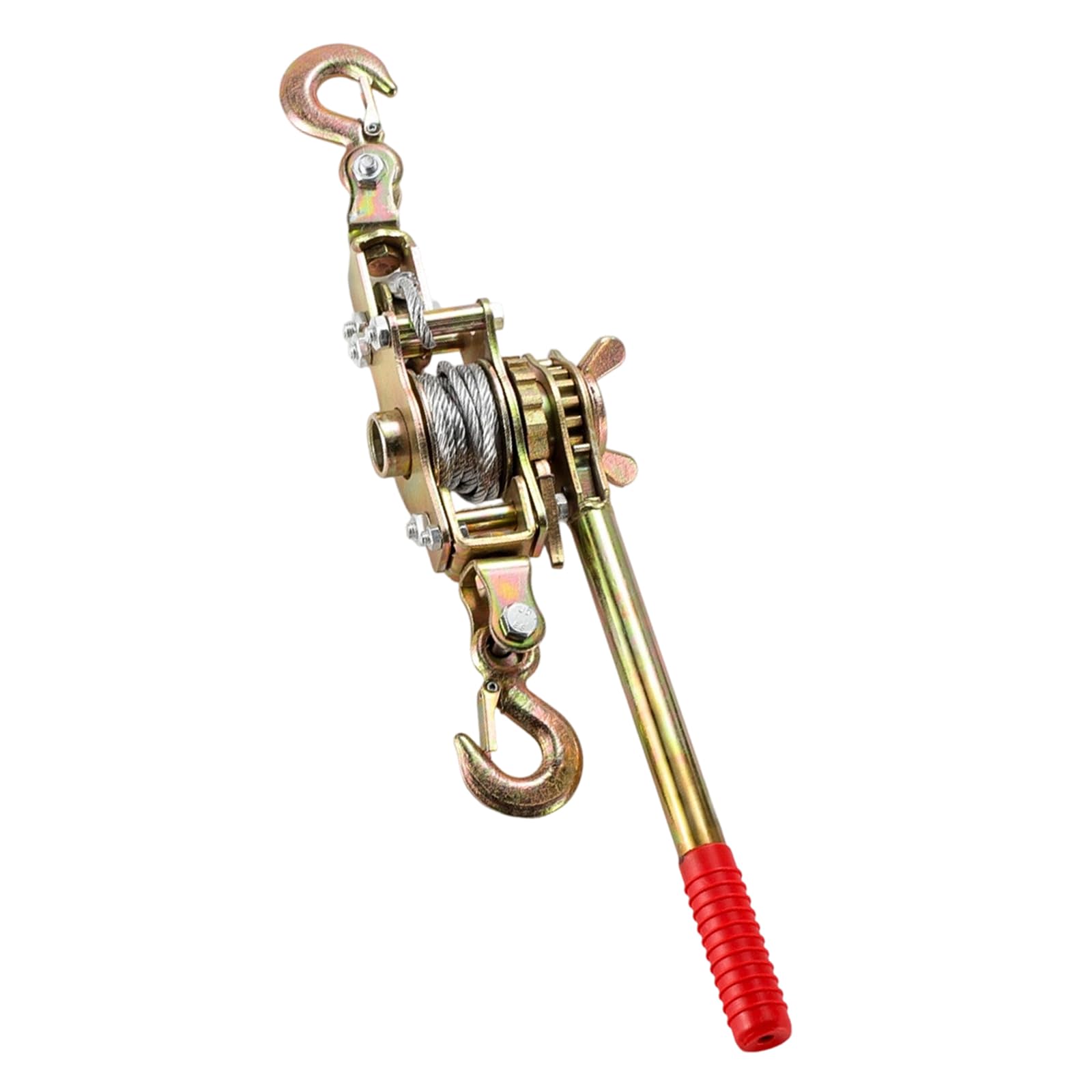 Newft Double Line Manual Ratcheting Tightener For Wire Rope And Nylon Cord Crafted From High Strength Carbon Steel Ensuring Reliability Enhancing Ratcheting Tightener