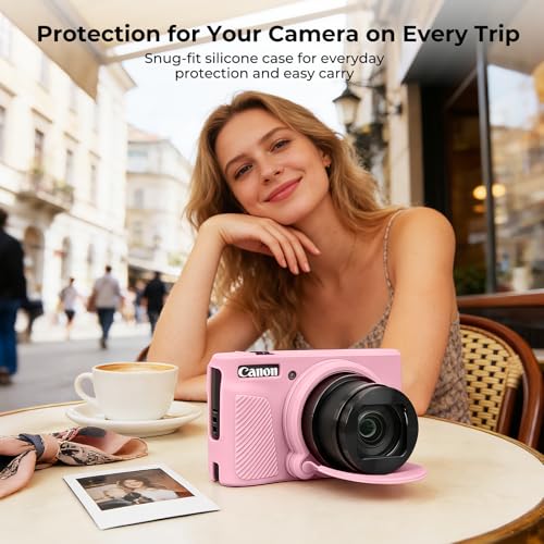 Funda de silicona para cámara Canon PowerShot SX740 / SX730 HS miniatura 2