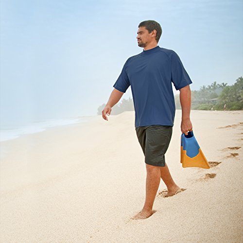 UV SKINZ Men’s UPF 50+ Short Sleeve Sun and Swim Shirt – Sun-Blocking Swim Shirt4