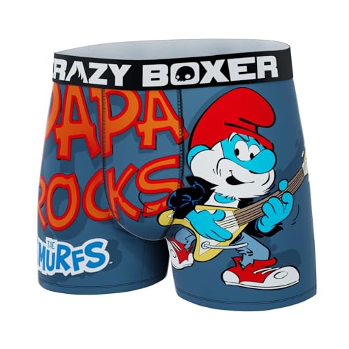 CRAZYBOXER The Smurfs Characters Men's Boxer Briefs4