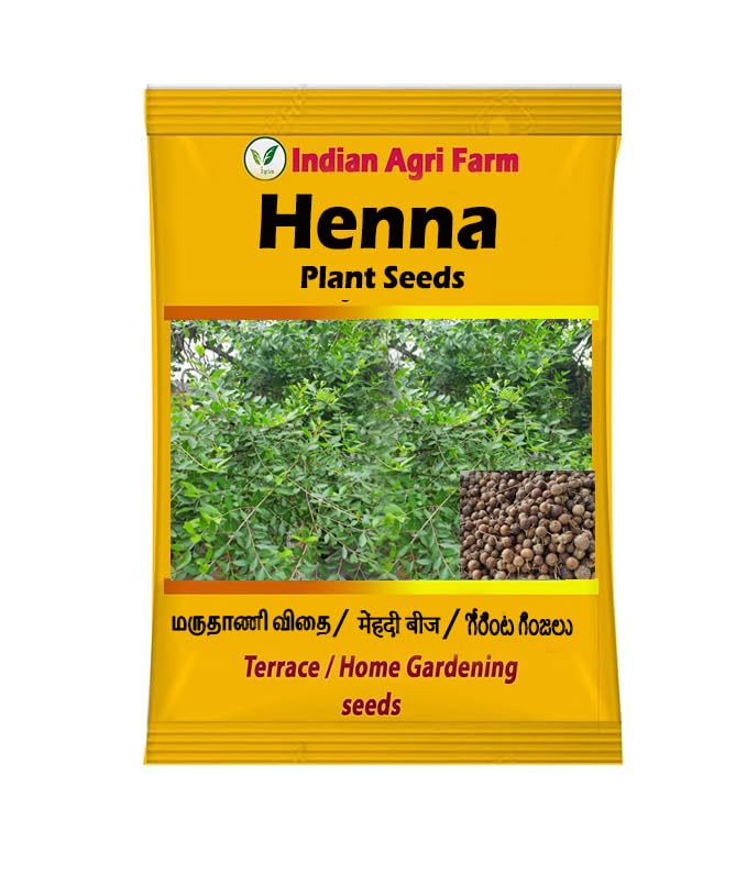 Iagrifarm Henna Seeds - 100g-Mehendi Beej for Farming/Cultivation Seeds-picture-18