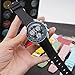 HEYOZURY Correa de Reloj Rolex Omega x Swatch Moonswatch Rolex Reloj Silicona para Hombres Hebillas de acero Inoxidable Pulsera de Reemplazo Pulsera Original Imagen de HEYOZURY Correa de Reloj Rolex Omega x Swatch Moonswatch Rolex Reloj Silicona para Hombres Hebillas de acero Inoxidable Pulsera de Reemplazo Pulsera Original