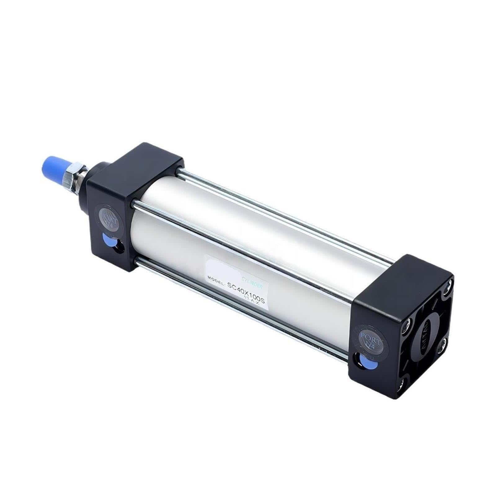 Cilindro neumático de Aire SC32/40/50/63/80/100/125/160X25-1000mm Carrera estándar pequeño pistón de Varilla de Empuje Grande(Stroke 250mm -S,SC63(Bore 63mm))