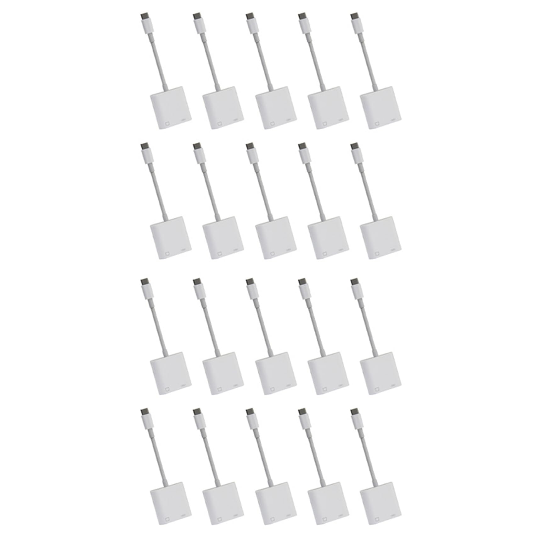 20X Tipo C Adattatore Ethernet OTG USB C A RJ45 Ethernet LAN Convertitore di Rete Cablato 100 MB per Tablet Telefono Cellulare di Tipo C.