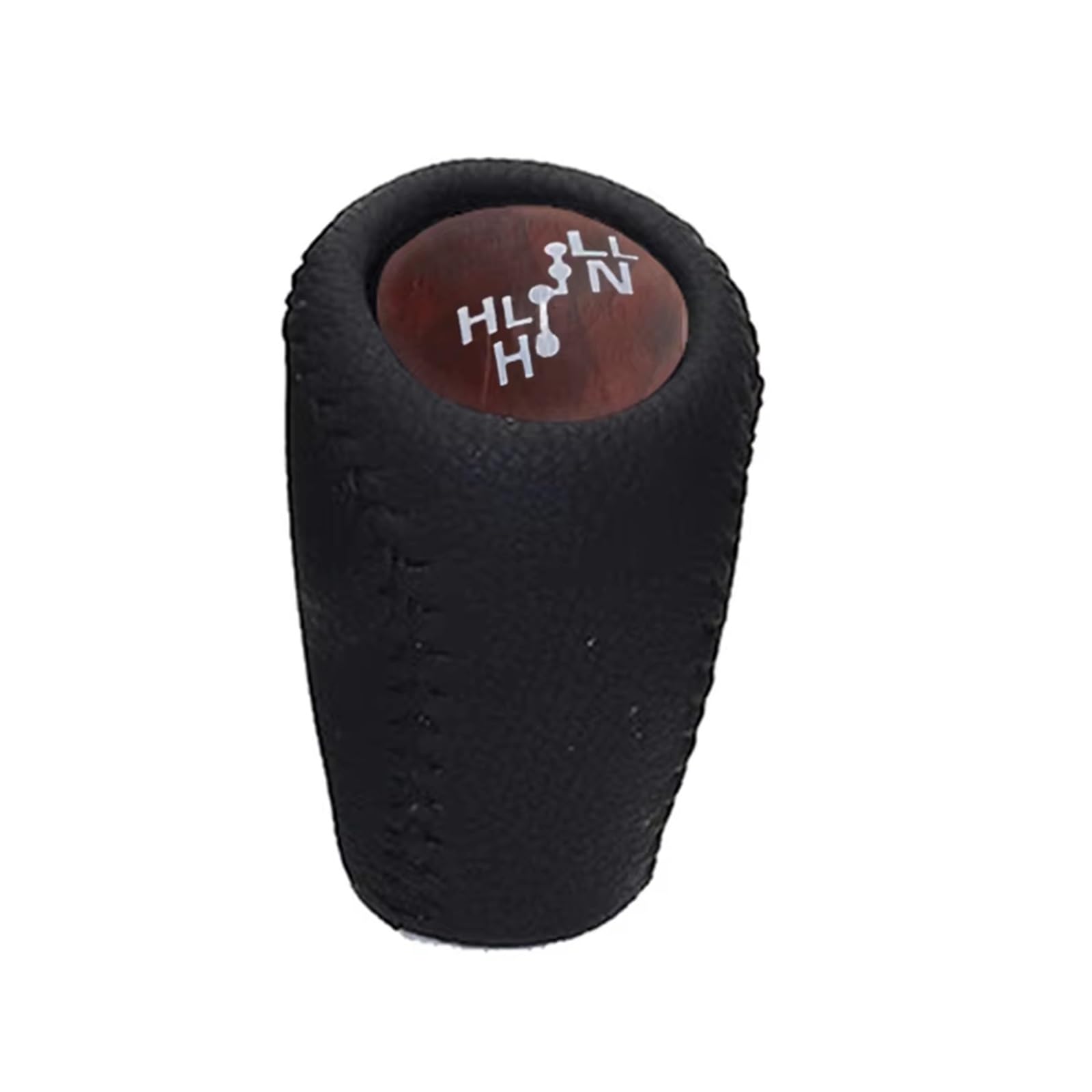 CQRBNE Car Gear Lever Knob for Toyota for Hilux for Fortuner MK6 MK7 2011-2014 Car Shift Gear Knob Stick Lever Head Gear Shift Knob Handle(LLN Wood)