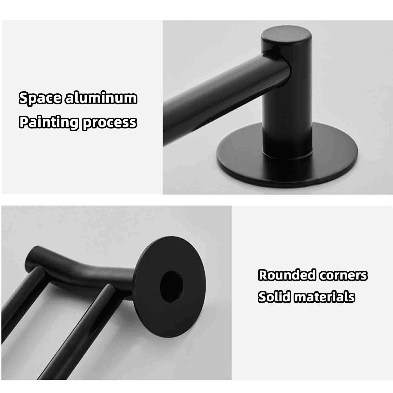 Scarpiera sottile e stretta per piccoli spazi, portatile, impermeabile, in alluminio, design salvaspazio per bagno e ingresso, montaggio a parete, grigio (24 x 30 cm)