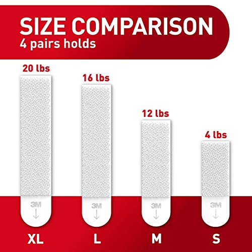 Image of Command Medium Picture Hanging Strips, Damage Free Hanging of Dorm Decorations, 22 Pairs, 44 Command Strips (17204-22NA)