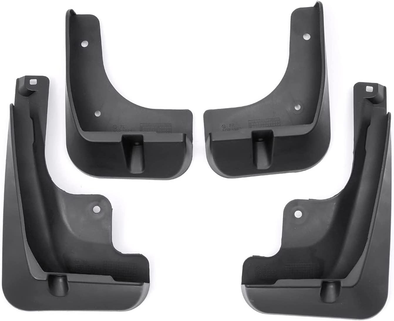 NYSLDSCO 4Pcs Premium Mud Flaps for Lexus ES ES300h ES350 F-Sport 2019 2020 2021 Front and Rear Splash Guards Durable Mudguards Protection Against Road Debris