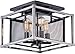 Maxim 12150BKPN Refine Semi Flush, 4-Light 240 Total Watts, Black / Polished Nickel