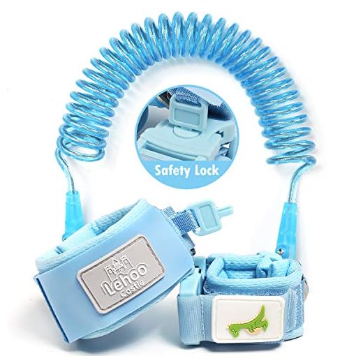 Lehoo Castle Correa para Niños Antiperdida, 2.5m Arnés de Seguridad para Niños,Correa de Seguridad para Niños, Anti-lost Correa para Niños