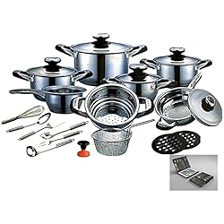 Ollas Y Sartenes Amc Amc - Juego de ollas (23 piezas)