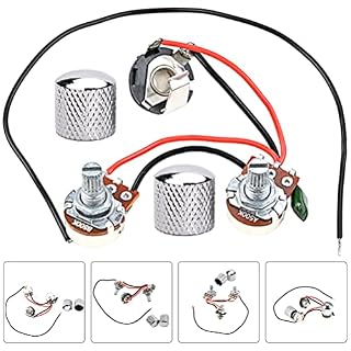 ERINGOGO 1 Jeu de Faisceau de Câbles de Guitare Potentiomètre de Guitare Électrique Harnais Filaire Pièces de Boutons de… - Les Beatles, Paul McCartney, John Lennon, RIngo Starr, George Harrison ERINGOGO 1 Jeu de Faisceau de Câbles de Guitare Potentiomètre de Guitare Électrique Harnais Filaire Pièces de Boutons de… – Image 2