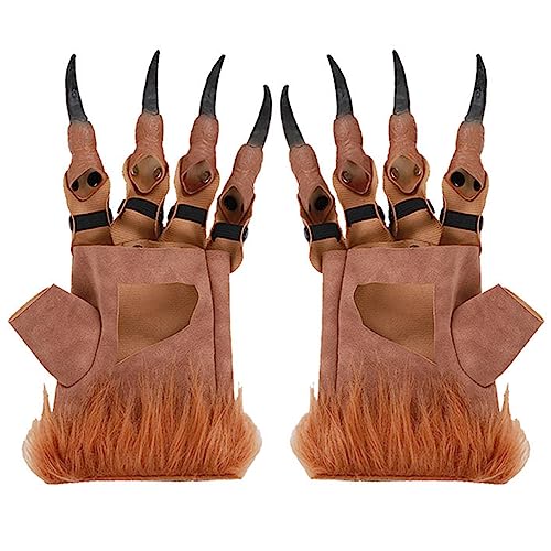 Halloween Party Props Gloves For Adult Dragon Claw Costume Cosplay Party Accessories For Women Men Festival Party Outfit