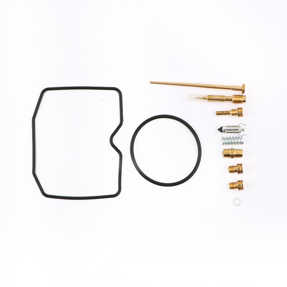 MOPASEN Carb Carburetor Rebuild Kit for Kawasaki KVF300 1999 2000 2001 2002 Prairie 300