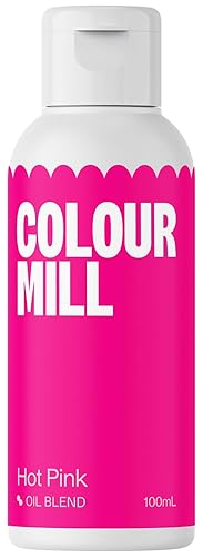 Colour Mill Colorante alimentario a base de aceite, 3.4fl oz rosa intenso