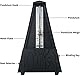 Mechanisches Metronom mit Akzentglocke, Genauer Takt, Klassische Turmform, Natürliche Holzmaserung, Einfach zu Bedienen, Geeignet für Klavier