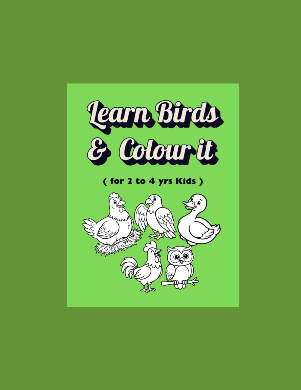 Learn Birds & Colour It: Helping Creative Minds to Grow