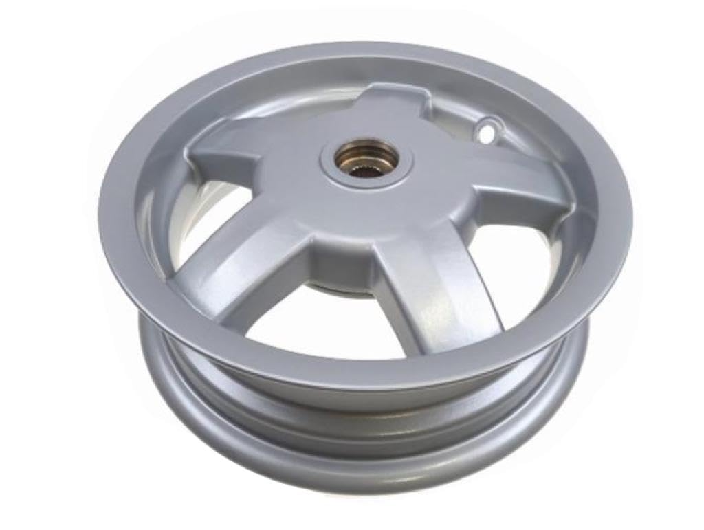 Hinterrad Felge 3.00x10 passend für Vespa LX LXV S 50 125 150 – Originale 10 Zoll Felge in Grau